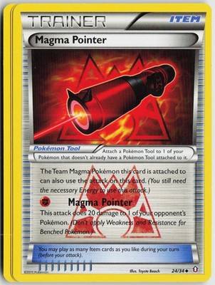 LP Magma Pointer 24/34 Uncommon Double Crisis Pokemon