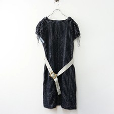Mina Perhonen Striped Wool Dress Navy Size 36 Used