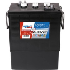 Produktbild - BIG E-Drive 6V 390Ah Traktionsbatterie L16 Hubwagen Hebebühne Reinigungsmaschine
