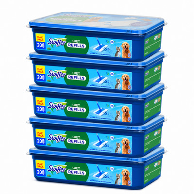 1-120 Swiffer Feuchte Bodentücher XXL 20 Stk. Duft Wischtücher Nachfüllpack