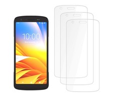 SCDIYEER 3pcs Tempered Glass Screen Protector for Zebra TC22 TC27 transparent