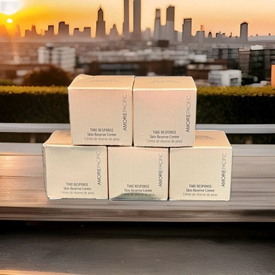 #ad #ad Lot Of 5 AMORE PACIFIC Time Response Skin Reserve Creme 8ml Ea Sample Travel $59.99
