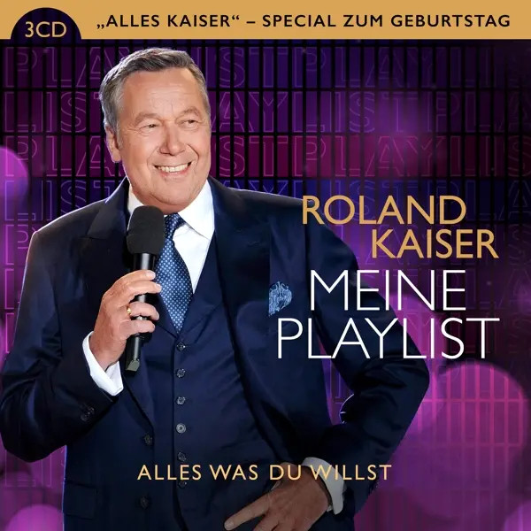 Meine Playlist-Alles Was Du Willst | Roland Kaiser | Audio-Cd | 3 Cds | Deutsch-image