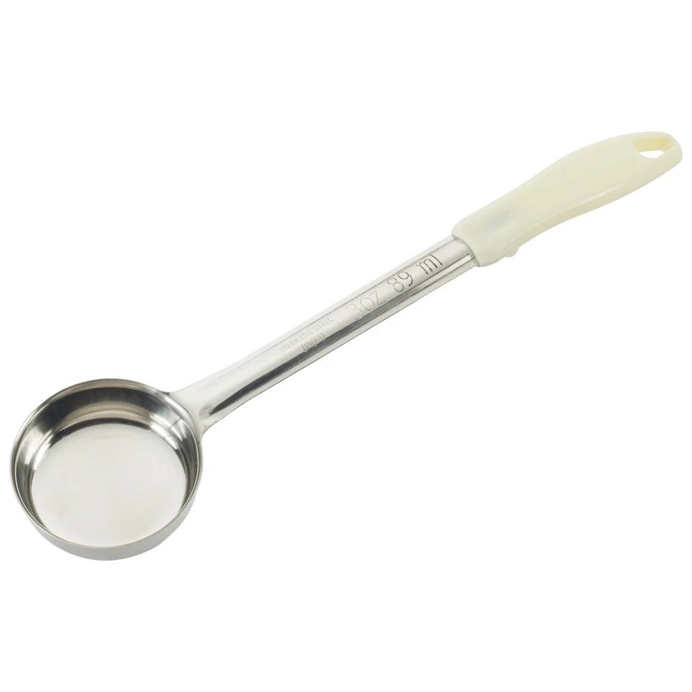 Winco FPS-3 One Piece Stainless Steel Solid Portioner 3 oz