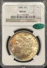 1888 MORGAN DOLLAR NGC MS66 CAC