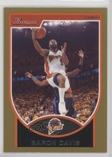 2007-08 Bowman Draft Picks & Stars Gold 91/99 Baron Davis #105 0o9