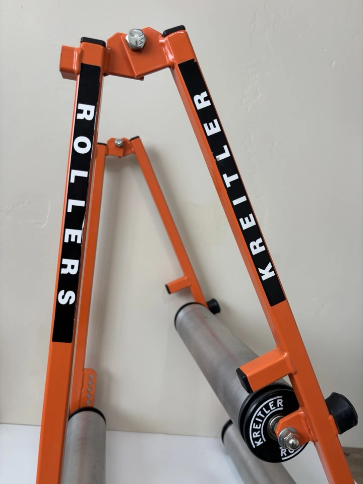 "Rodillos Kreitler naranja plegables longitud ajustable 3""" Foto 3 de 4