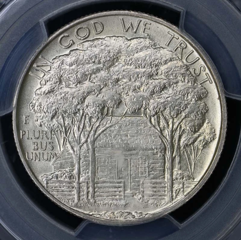 GRANT 1922 50C Silver Commemorative Half Dollar PCGS MS66+ (CAC) - Image 4 of 4