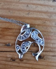 Sterling Silver Dolphin Necklace