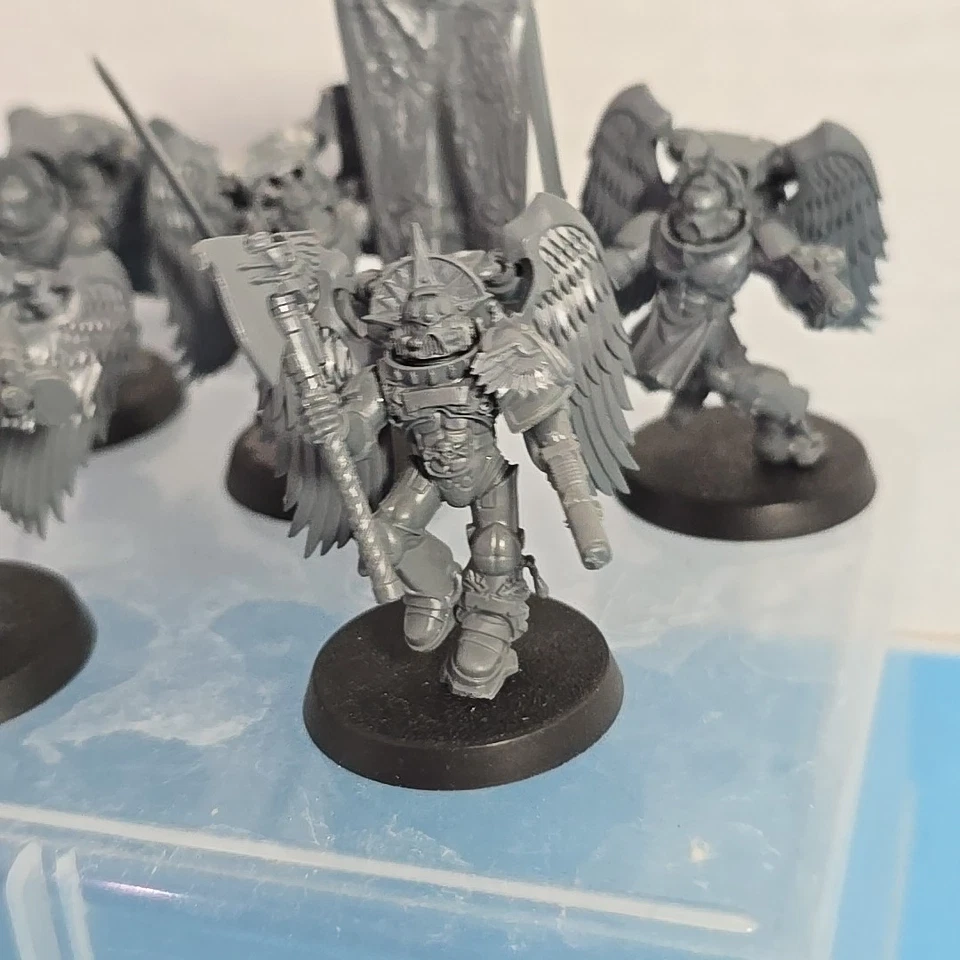 Sanguinary Guard x 5 Blood Angels Space Marines Firstborn Warhammer 40K OOP - Image 4 of 4