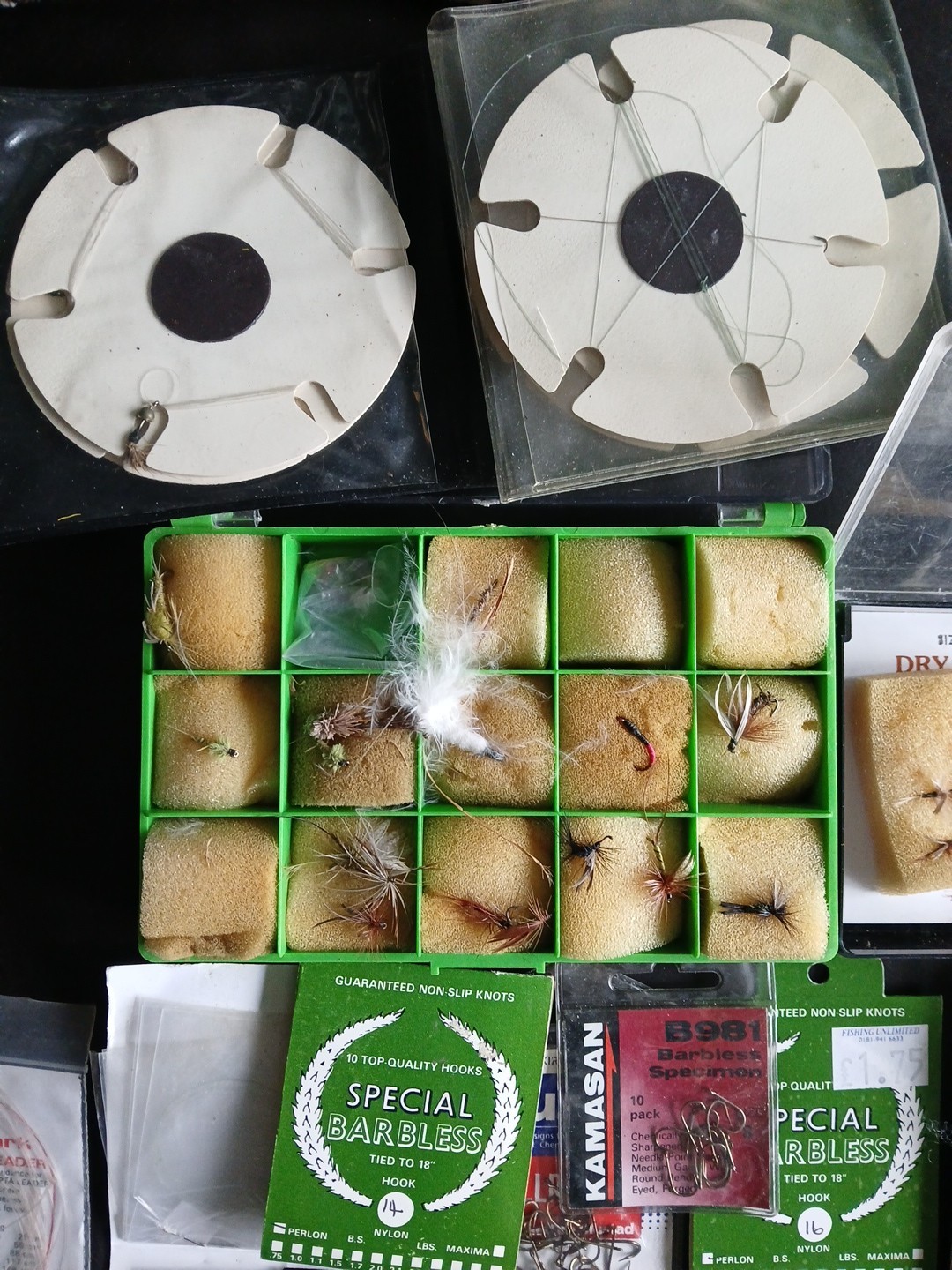 Job Lot Fishing Accessories Salmon Flies Hooks Lines Etc - Image 8