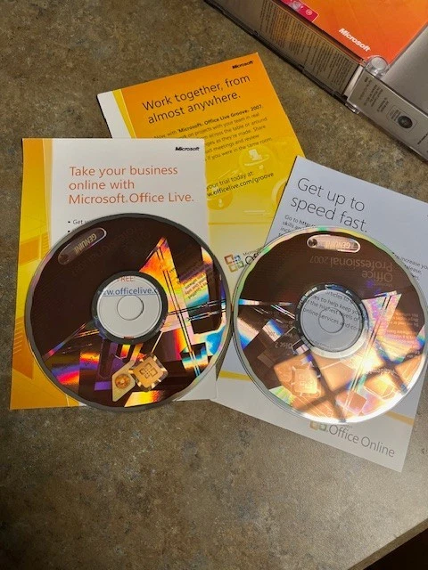 Microsoft Office Professional 2007, Word, Excel, Power Point, Outlook, Buchhaltung Ex - Bild 2 von 4