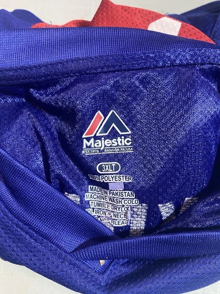 Majestuosa camiseta estilo hombre Odell Beckham Jr #13 New York Giants 3XLT Foto 3 de 3