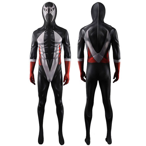 Halloween The SPAWN Jumpsuit Al Simmons Cos Bodysuit Cosplay Costume Adult Kids - Picture 5 of 15