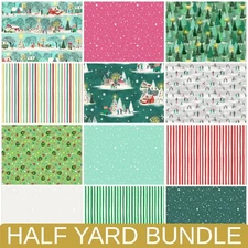 Christmas Village Half Yard Bundle by Hawthorne Supply Co