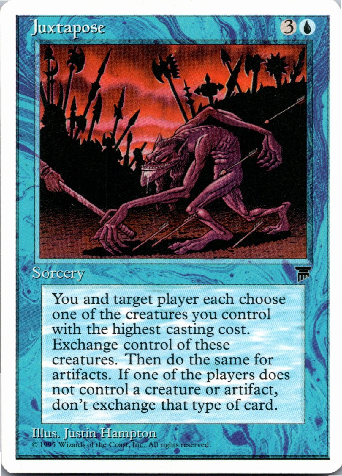 Juxtapose - R - MTG: Chronicles (CHR - ) 1995 [LP]