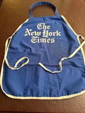 VTG The New York Times Printer's Blue Worker Apron