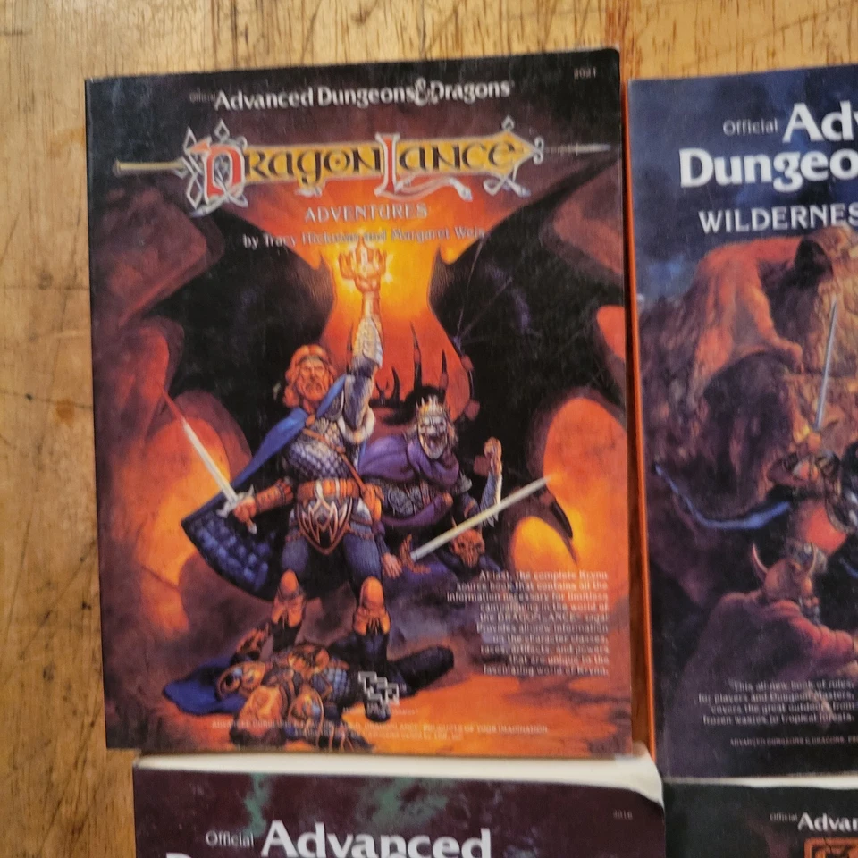 Lote de 4 mini livros em miniatura AD&D Dungeon & Dragons Tsr 1999 - Imagem 2 de 4