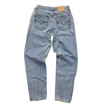 Vintage Levi's 550 Relaxed Fit Tapered Leg Denim Jeans Made in USA