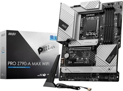 MSI PRO Z790-A Max WIFI Intel Sockel 1700 Intel Z790 WIFI DDR5 USB-C 3.2 7.1