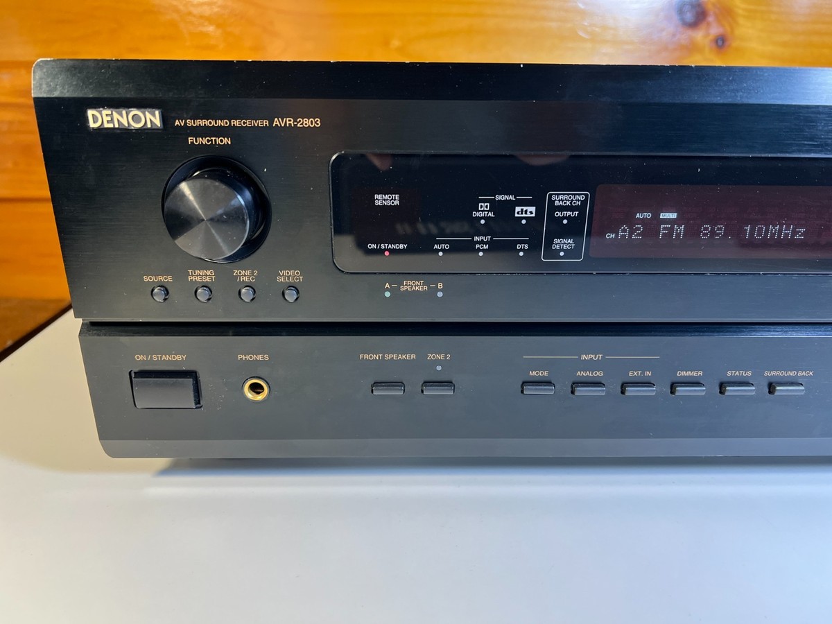 Vintage Denon AVR-2803 Stereo Receiver Reciever Phono Digital