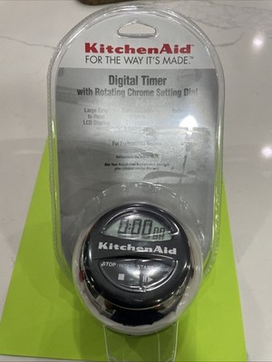 KitchenAid NEW Professional Series Timer KG150OB   Large LCD   Hard 2 Find Black