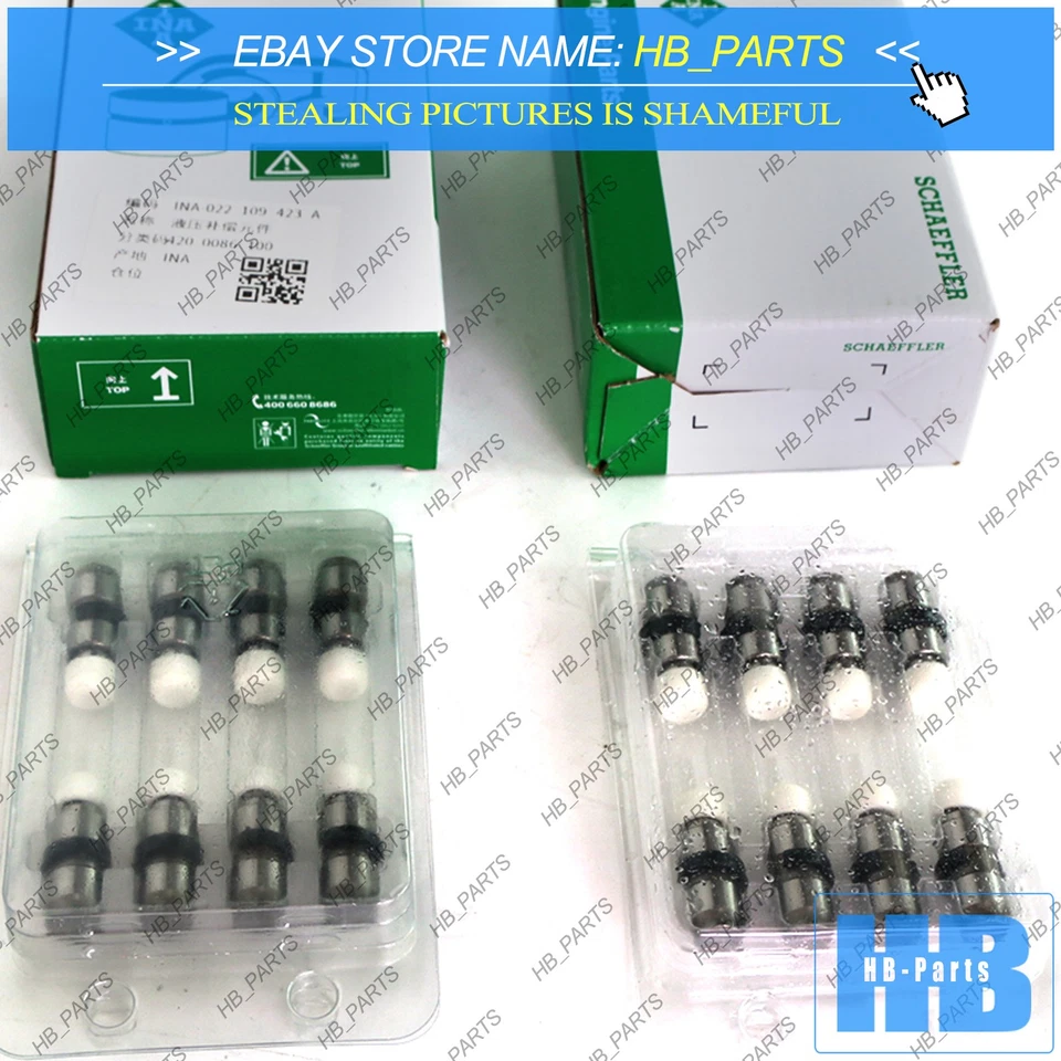 For Mercedes-Benz W203 W204 C200 C180 16x INA Hydraulic Lifters Tappets Rockers - Image 2 of 4