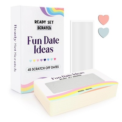 Ready Set Scratch - 50 Scratch Off Date Night Ideas & Game Cards - Extra Scra...