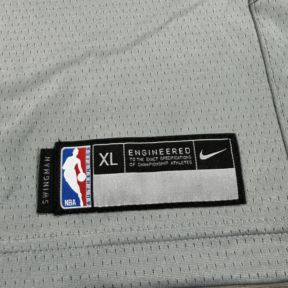Футболка молодежная Oklahoma City Thunder размер XL серая NBA Nike Swingman Paul George 13 - Изображение 4 из 4