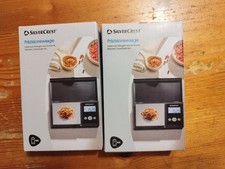 2 x SilverCrest Präzisionswaage Grammwaage Set Neu