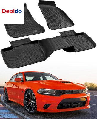 Car Floor Mat for Dodge Charger: All Weather Liner Custom Fit Chrysler 300 RWD 2