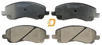 Denckermann B110875 Bremsbelagsatz FüR Scheibenbremse Bremsbelagsatz