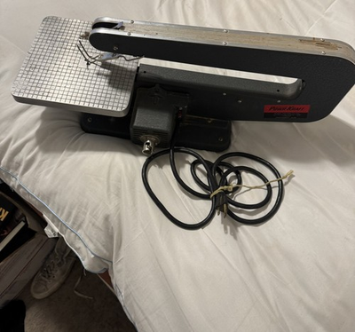 #ad Vintage POWER KRAFT TDR2354 Montgomery Ward Power Kraft 1.2 Amp saw WORKS as is $40.00