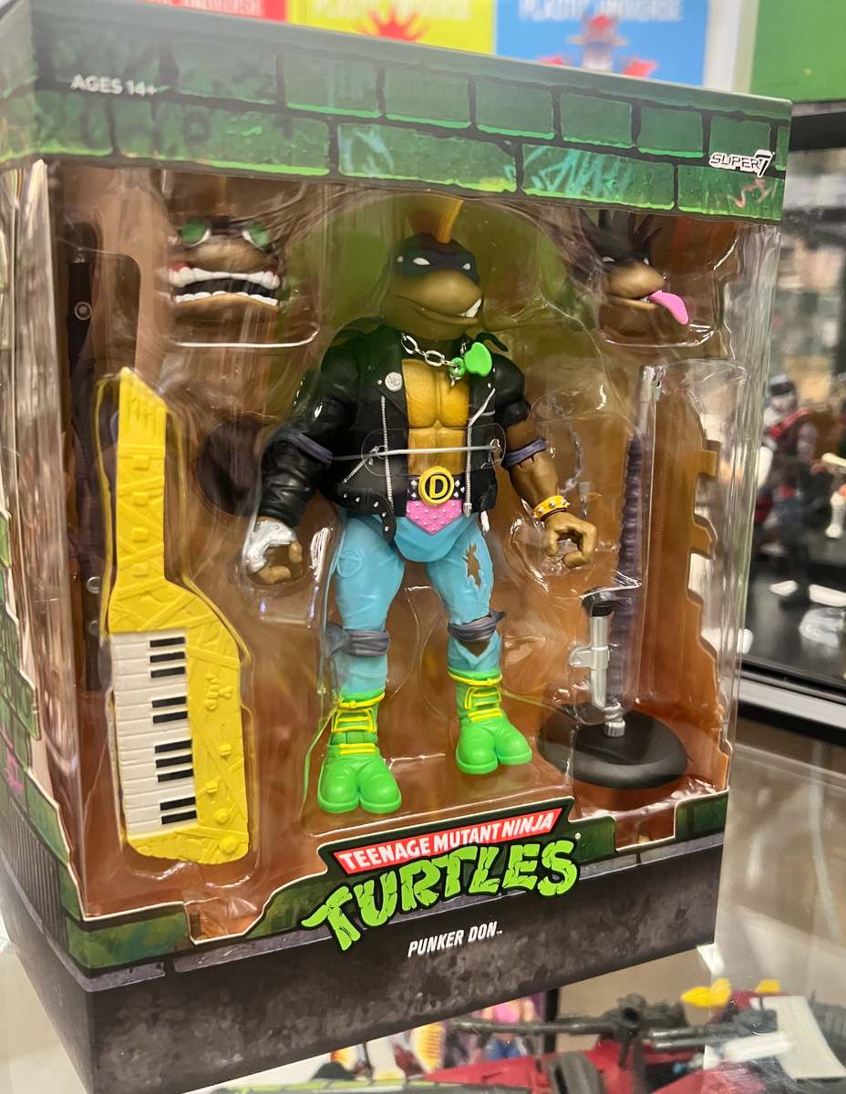 Super7 Les Tortues ninja figurine Ultimates Slam Dunkin' Don 18 cm