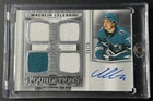 MACKLIN CELEBRINI 2024-25 UD THE CUP FOUNDATIONS QUAD JERSEY ROOKIE AUTO 15/15