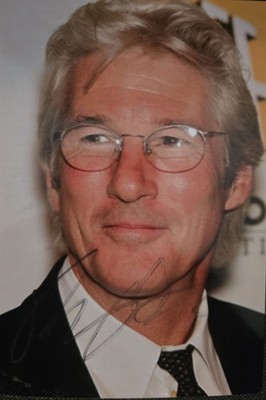 RICHARD GERE  signed 10x15cm  Autogramm In Person