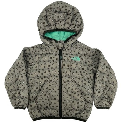 Baby/Toddler The North Face Thermoball Leopard Print Hooded Puffer Jacket sz 2T