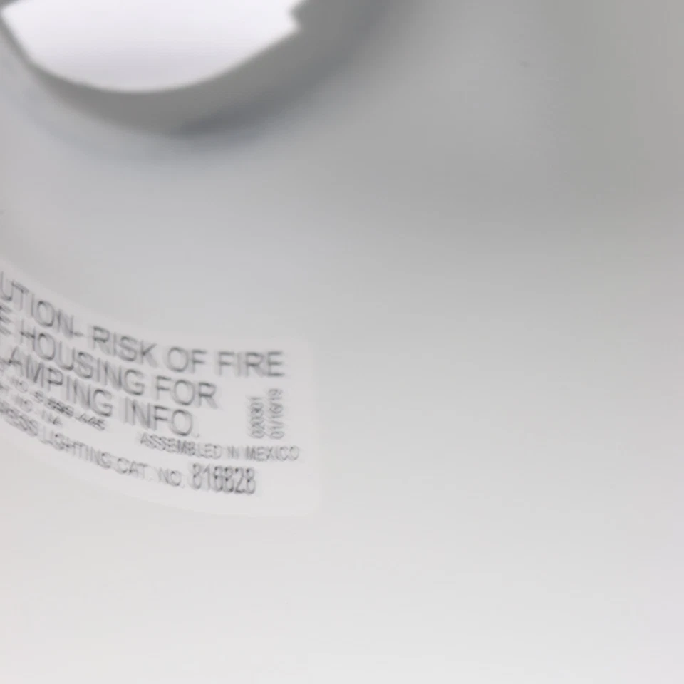 Progress Lighting Recessed Open Trim White 5" 816828 - Изображение 3 из 4