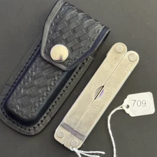 Leatherman PST Multi Tool Pocket Knife Discontinued New Leather Sheath 709