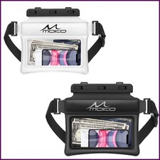 MoKo Waterproof Phone Pouch Fanny Pack Floating Dry Bag for Swimming Kayaking