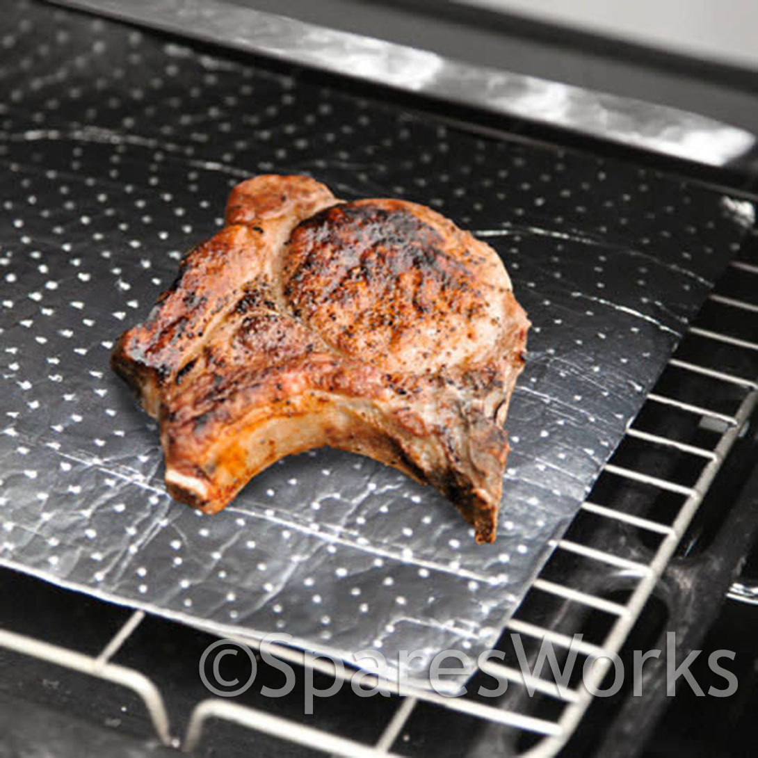 30 Universal Grill Pan Oven Cooker Tray Fat Absorber Fat Grease