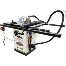 Shop Fox W1888 10" Heavy Duty High Performance Hybrid Table Saw w/ Riving Knife