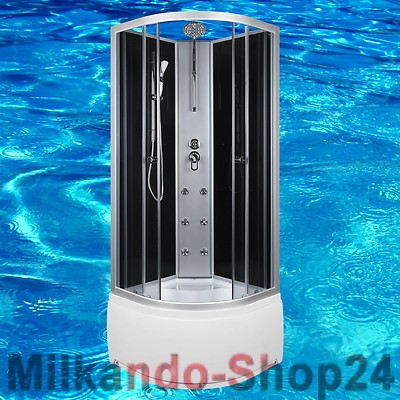 Duschtempel fertigdusche Duschkabine echt glas komplettdusche Wanne 80 X 80 cm