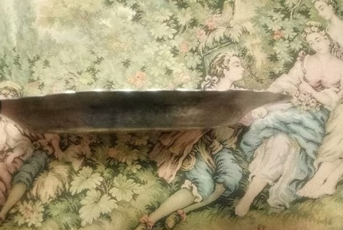 PERSIAN ART EXHIBITION GIGANTIC & MASSIVE ANTIQUE SIGNED SOLID SILVER TRAY - Picture 9 of 9