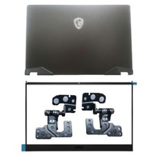 New for MSI GP66 Leopard 11UH 11UE UG MS-1542 43 LCD Back Cover Bezel Hinges LR