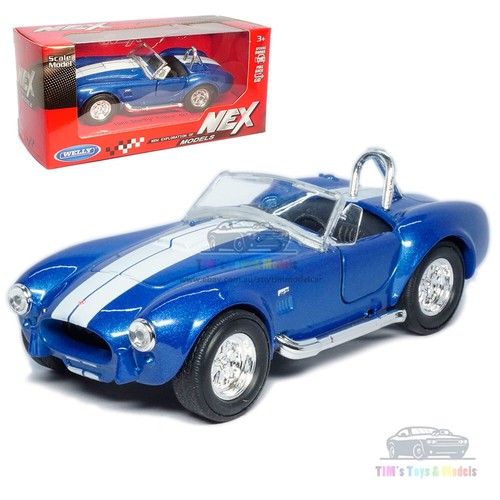 1/36 Shelby Cobra 427 S/C 1965 Model Car Diecast Toy Vehicle Collection Gift Kid