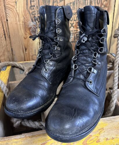 Vintage Cove Shoe Company Men’s Black Leather Comb