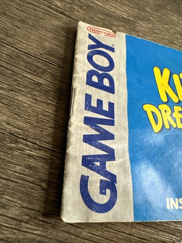 Kirby's Star Stacker And Dreamland Nintendo Gameboy Instruction Manual Only - Picture 5 of 6