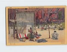 Postcard The Story Of The Navajo Rug USA