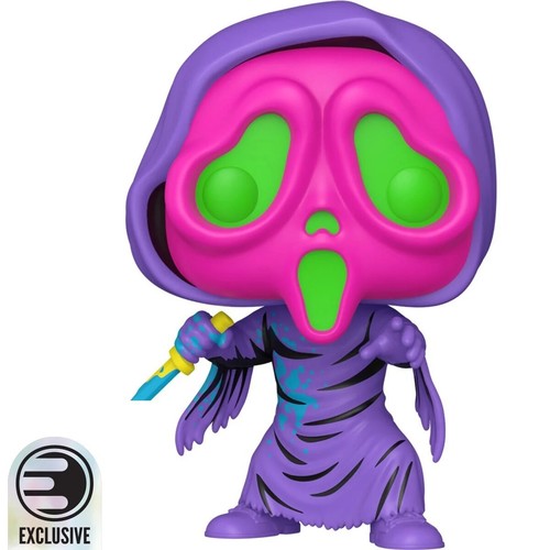 Scream Ghost Face 1607 Black Light Funko Pop! Figura Vinilo Entertainment Earth - Imagen 2 de 4